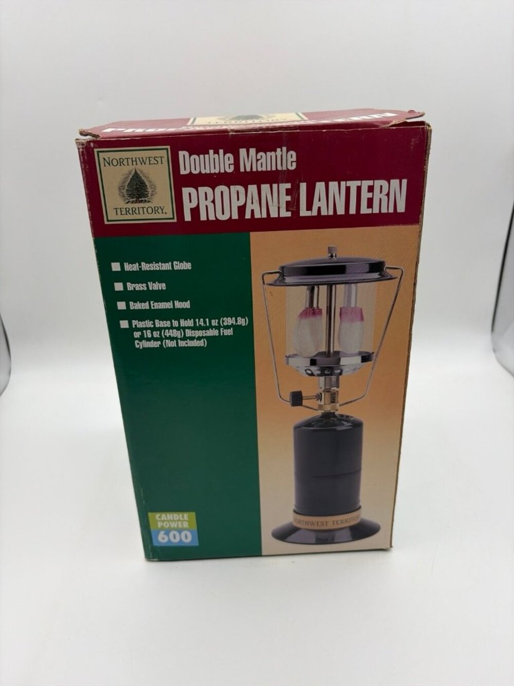 Northwest Territory Double Mantle Propane Lantern 887760-114 New Open Box
